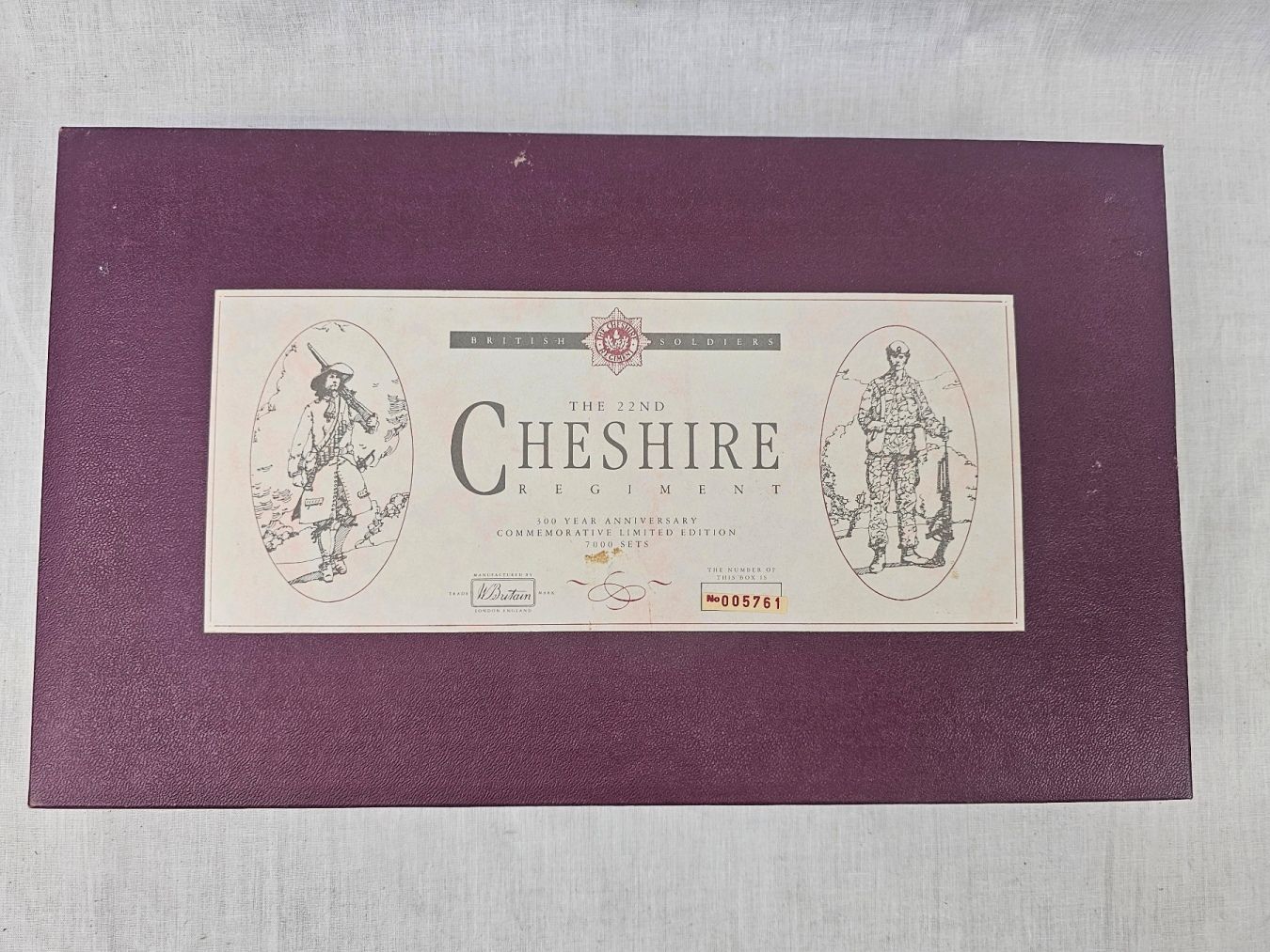 1989 Britains 5189 Limited Edition Set Of The 22nd Cheshire Regiment - Image 10