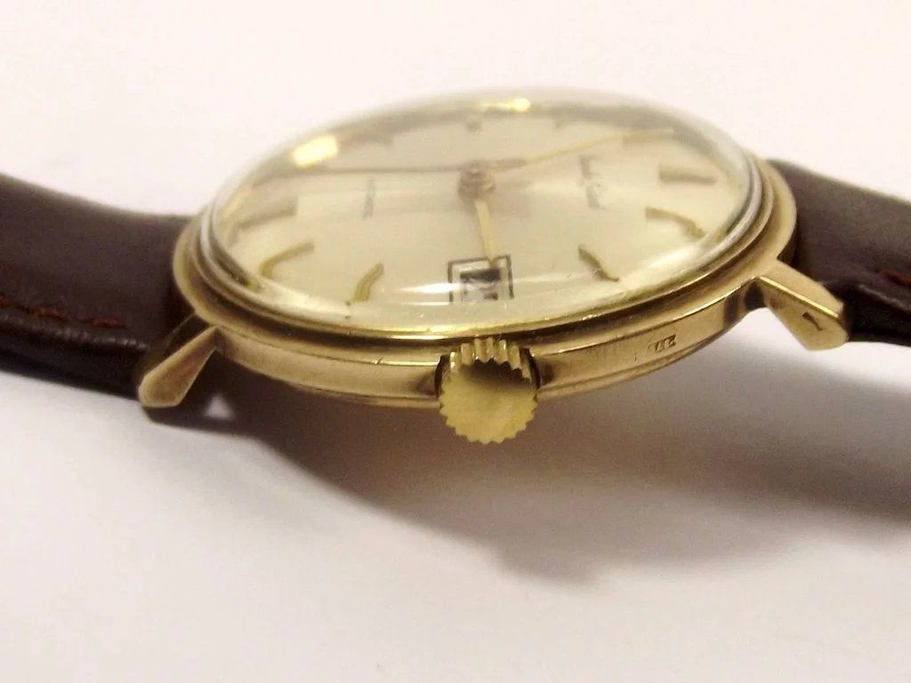 9ct Gold Bueche Girod Automatic Gents Watch YG-11615-1 - Image 10