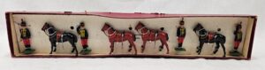Boxed c1940 W. Britains Toy Soldiers 182 11th Hussars (Dismounted)