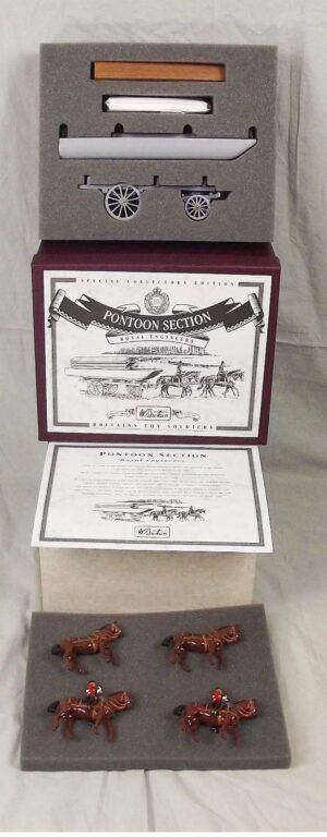 Britains 5962 – Royal Engineers Pontoon Section – Special Collectors Edition