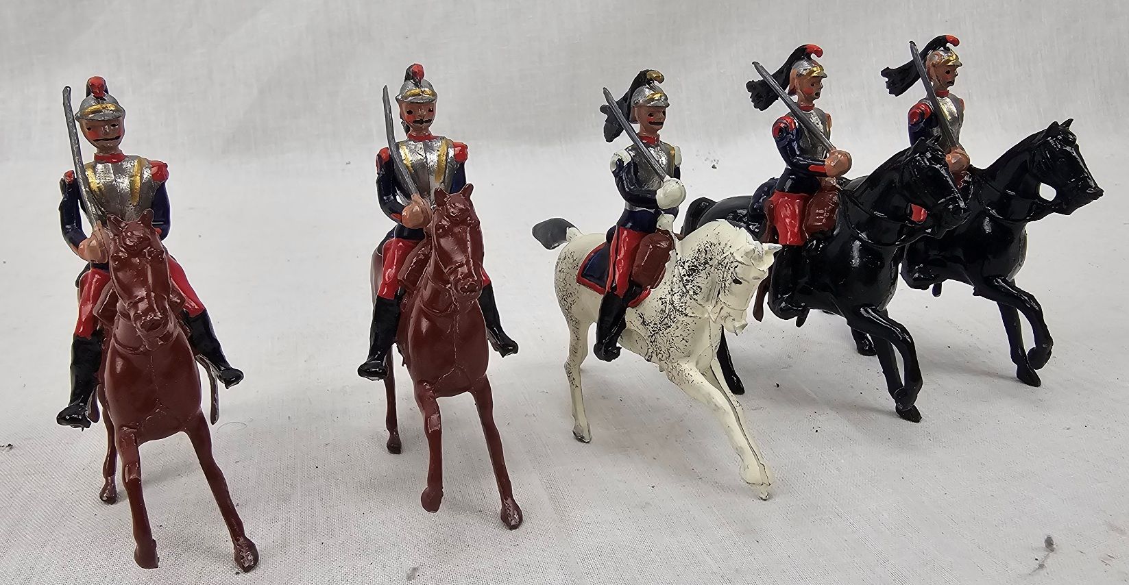 Britains Toy Soldiers Set 138 Cuirassiers Types Of The French Army - Image 2