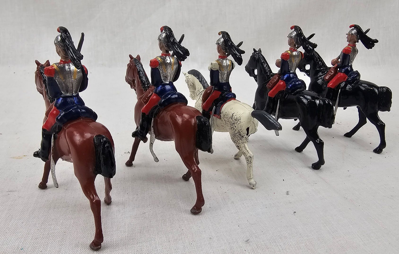 Britains Toy Soldiers Set 138 Cuirassiers Types Of The French Army - Image 3