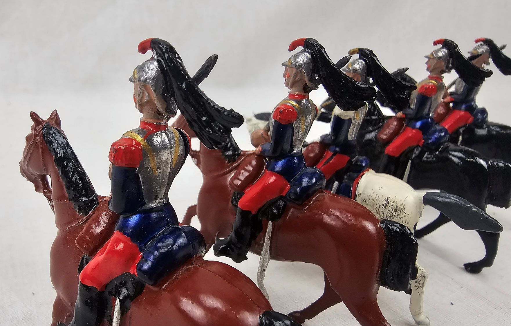 Britains Toy Soldiers Set 138 Cuirassiers Types Of The French Army - Image 5