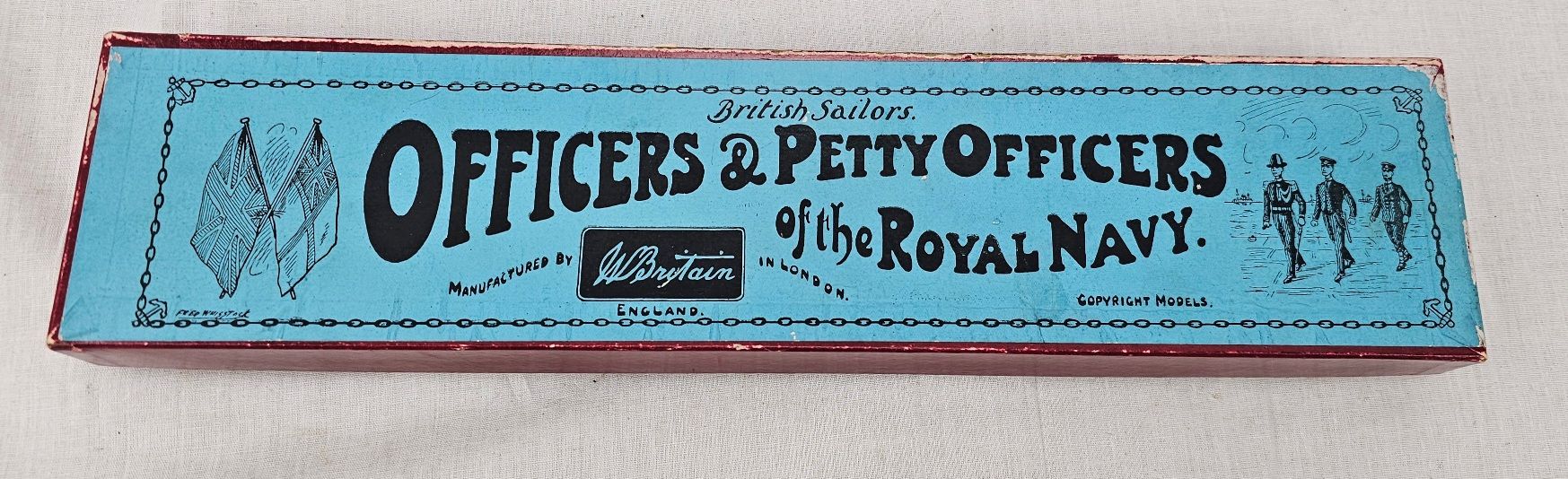 Britains Toy Soldiers Set 207 Officers And Petty Officers Of The Royal Navy