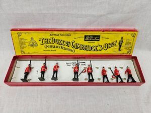 Britains Toy Soldiers The Duke Of Cambridge’s Own Set No. 76 From The 1930’s