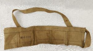 British HMP 1965 .303 Bandolier with two clips and 10 rounds