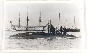 British, Pre WW1, Original Photograph HM Submarine Holland 3