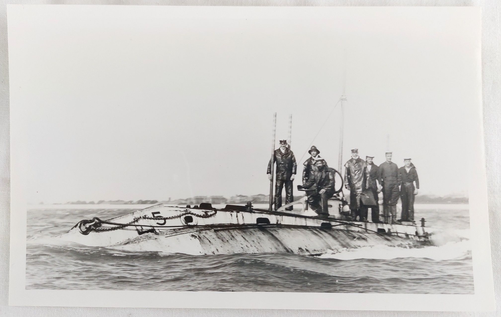 British, Pre WW1, Two Original Photographs HM Submarine Holland 5 - Image 4