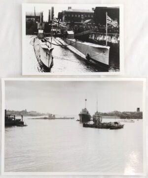 British, WW1, HM Submarine L11 & L12 - Two Original Photographs