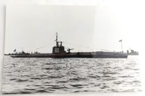 British, WW2, HMS Swordfish - S Class Submarine - Original Photograph