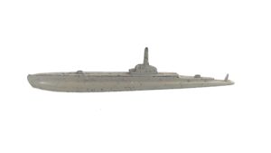 British, WW2, Strategy Map 8.5cm Planning Model of a Destroyer - Crescent - Made in England