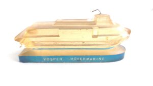 British, c1982, Resin Model of Vosper Hovermarine VHM 527