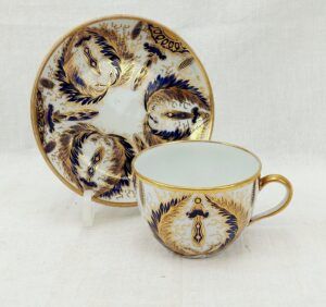 Circa 1805 Newhall Cup And Saucer