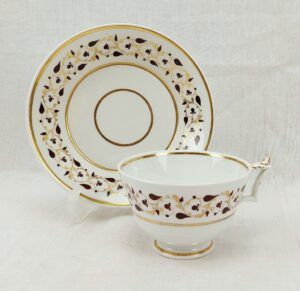 Circa 1810 Worcester Barr Flight And Barr Period Tea Cup And Saucer