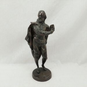 Contemporary Bronze Figurine Of William Shakespeare