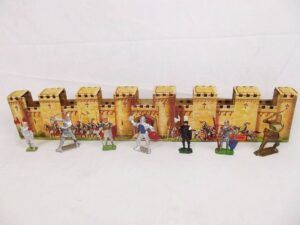 Crescent Toys Medieval Knights Set Circa 1953