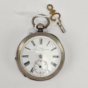 Gents Silver H Samuel Pocket Watch