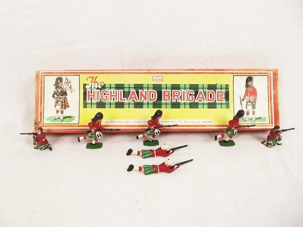 John Hill Toy Soldiers Set 141 – Scots Highlanders Brigade