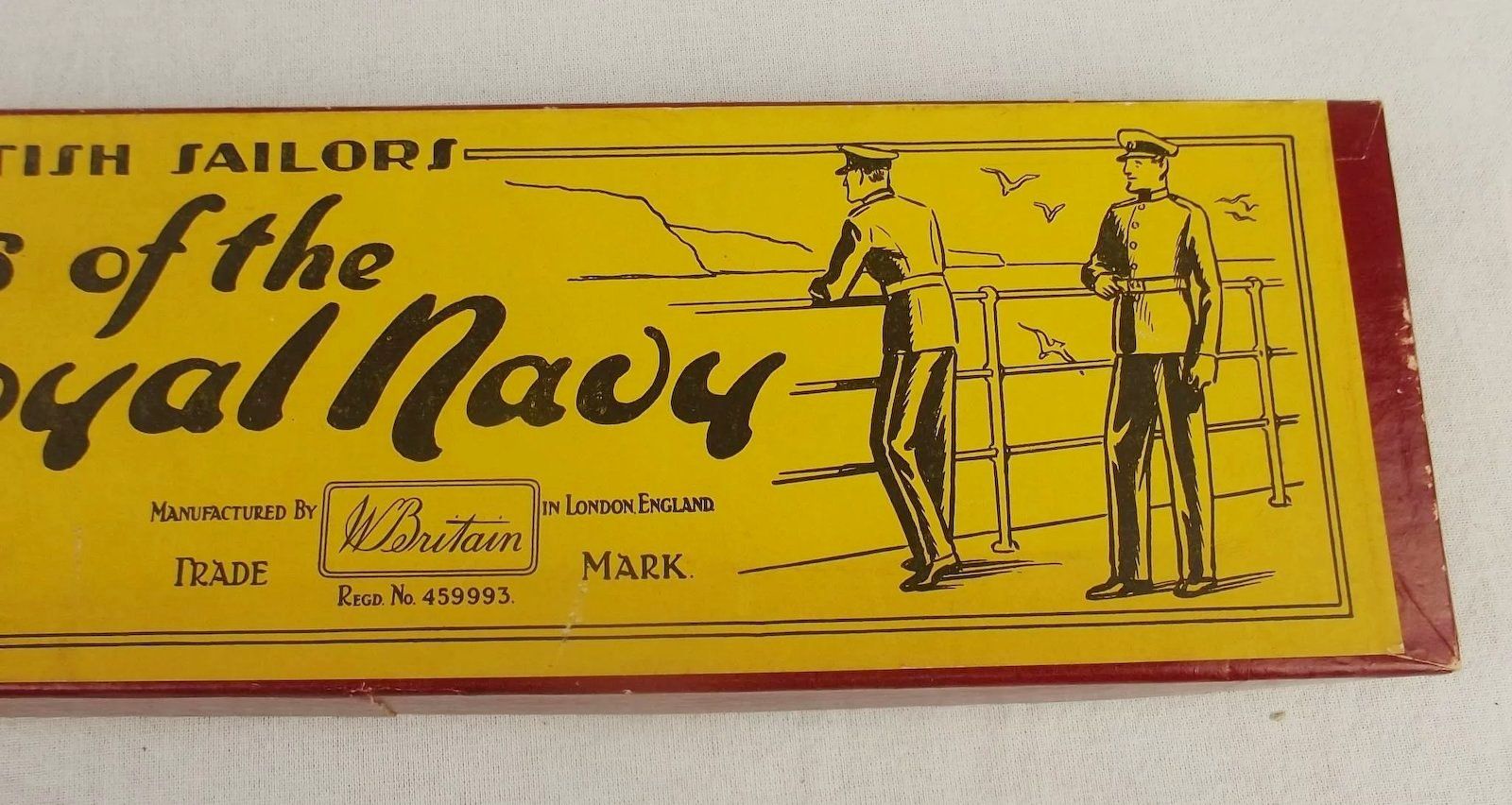Pre-War Boxed Britains Types Of The Royal Navy – No.2080 Royal Navy - Image 6