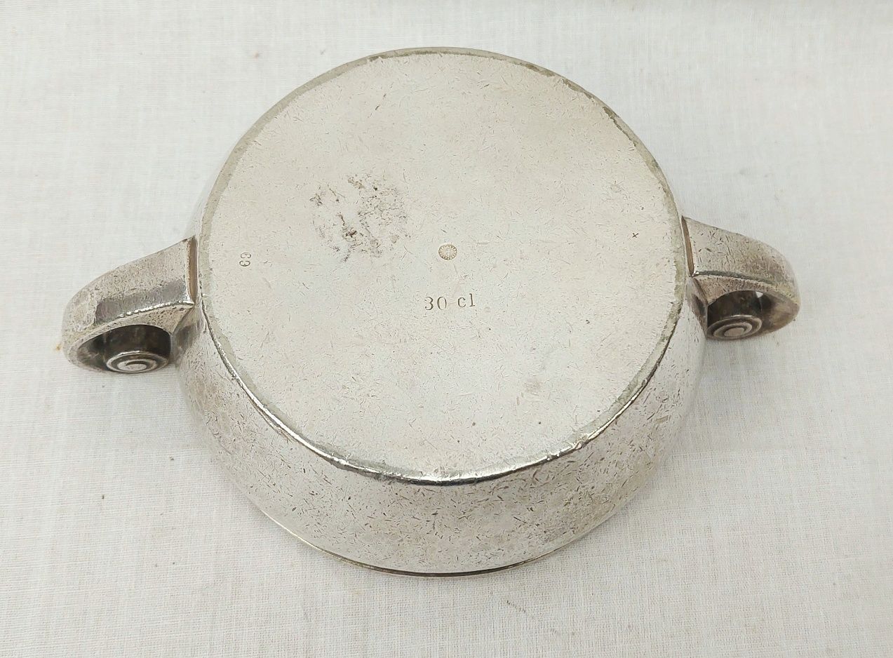 Silver Plate UAL Shipping Line Soup Bowl - Image 5