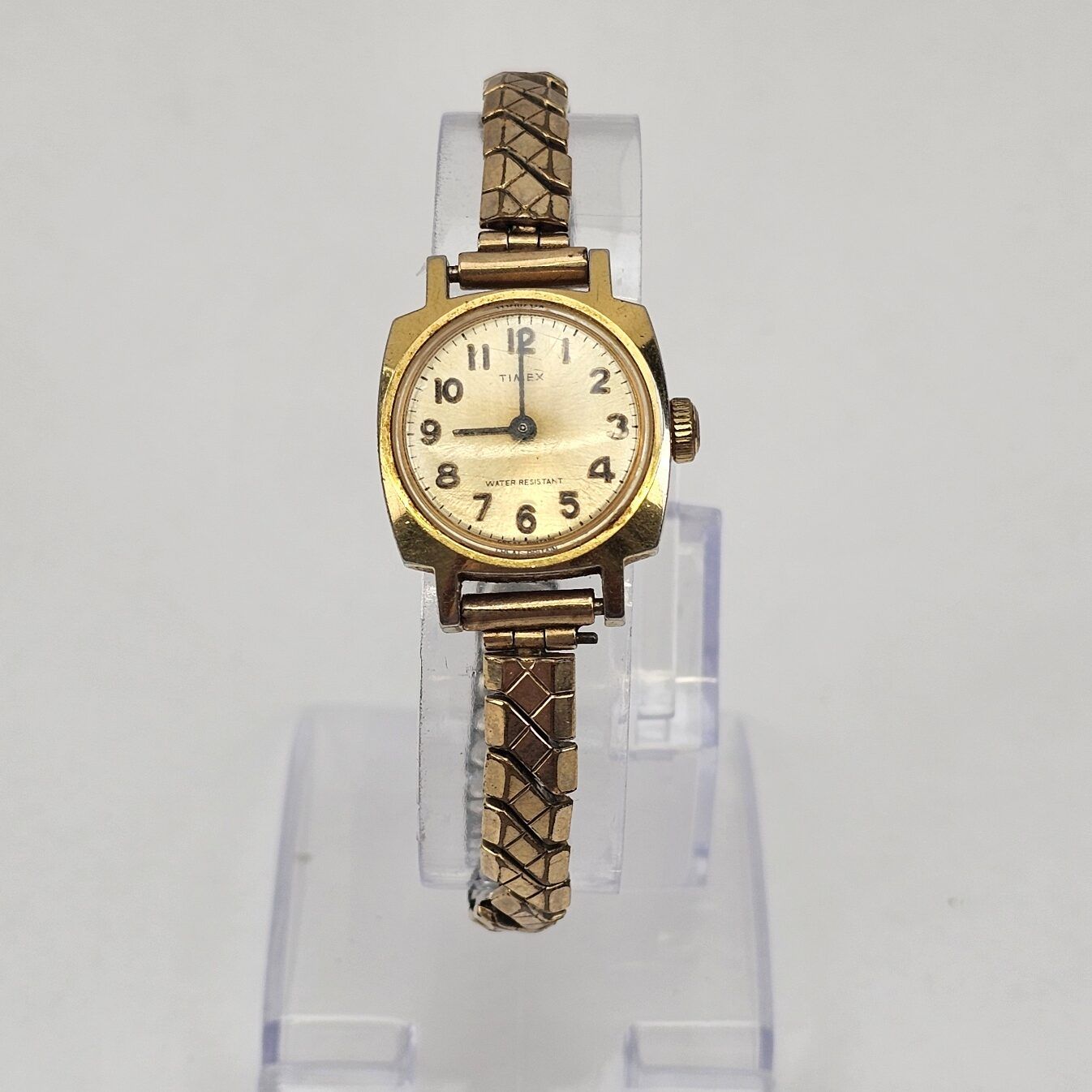 Vintage Times Mechanical Gold Plated Ladies Wrist Watch