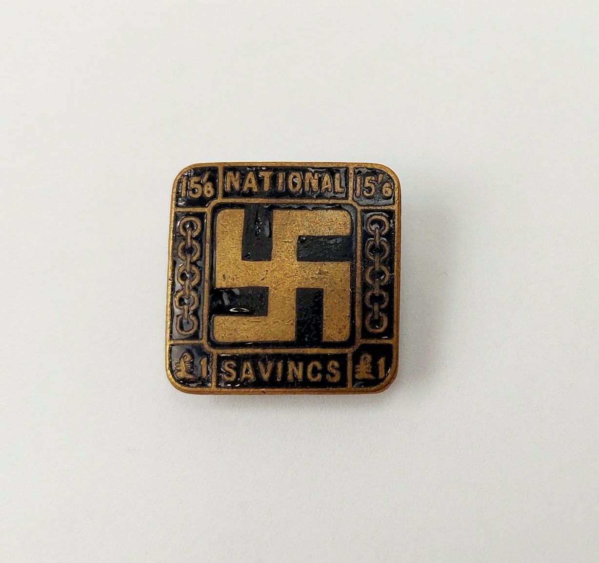 WW1 National War Savings Committee Badge #2 - Image 2