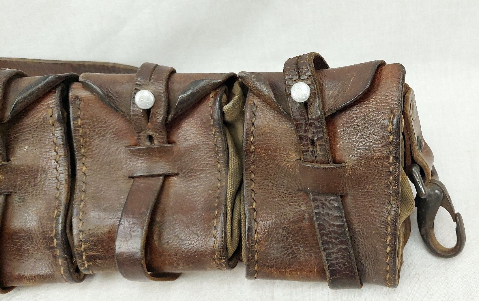 WW1 Swedish Pattern K98 Mauser Ammunition Bandolier - Image 5