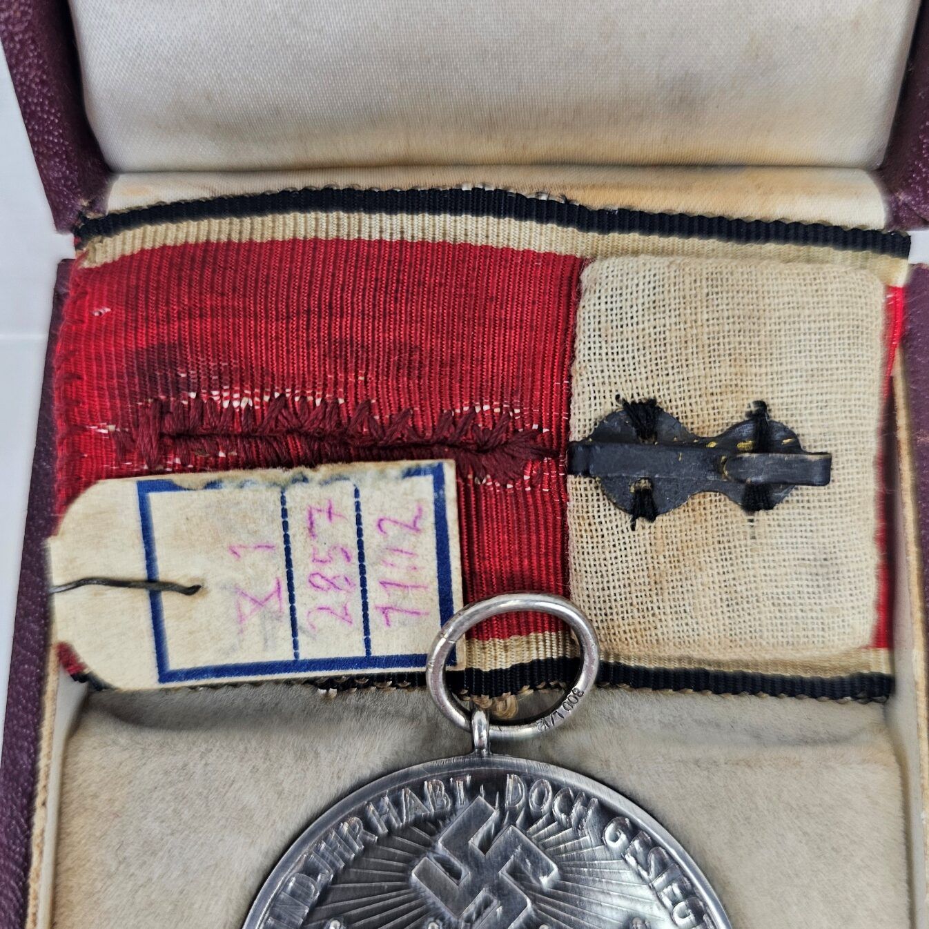 WW2 Era Nazi Germany 8–9 November 1923 Blood Order (Blutorden) Munchen Medal - First Series (1934) - Image 8