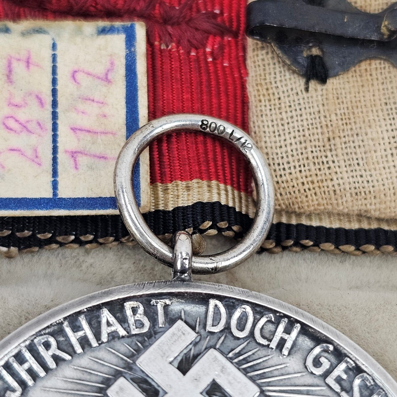 WW2 Era Nazi Germany 8–9 November 1923 Blood Order (Blutorden) Munchen Medal - First Series (1934) - Image 9
