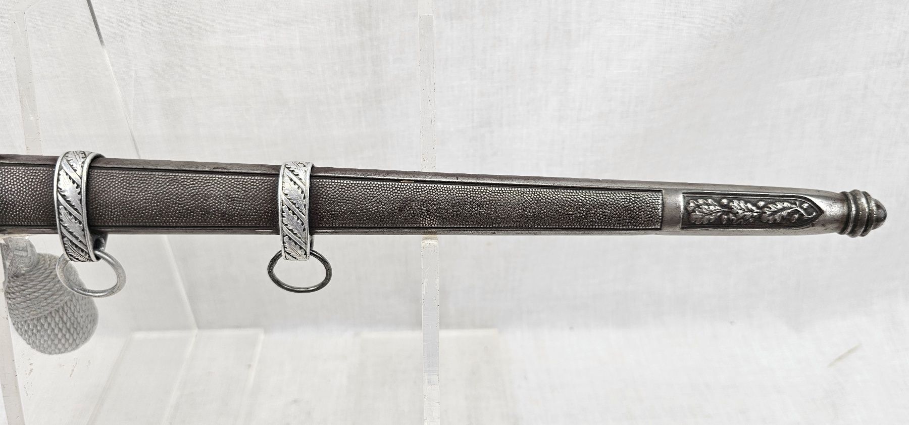 WW2 Era Nazi Germany Luftwaffe Dagger and Silver Tassel - Image 10