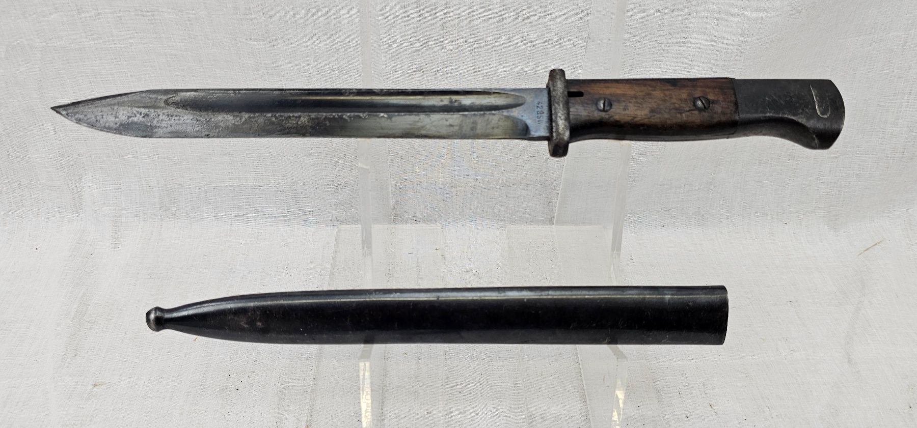 WW2 German K98 Rifle Bayonet by E&F Hörster
