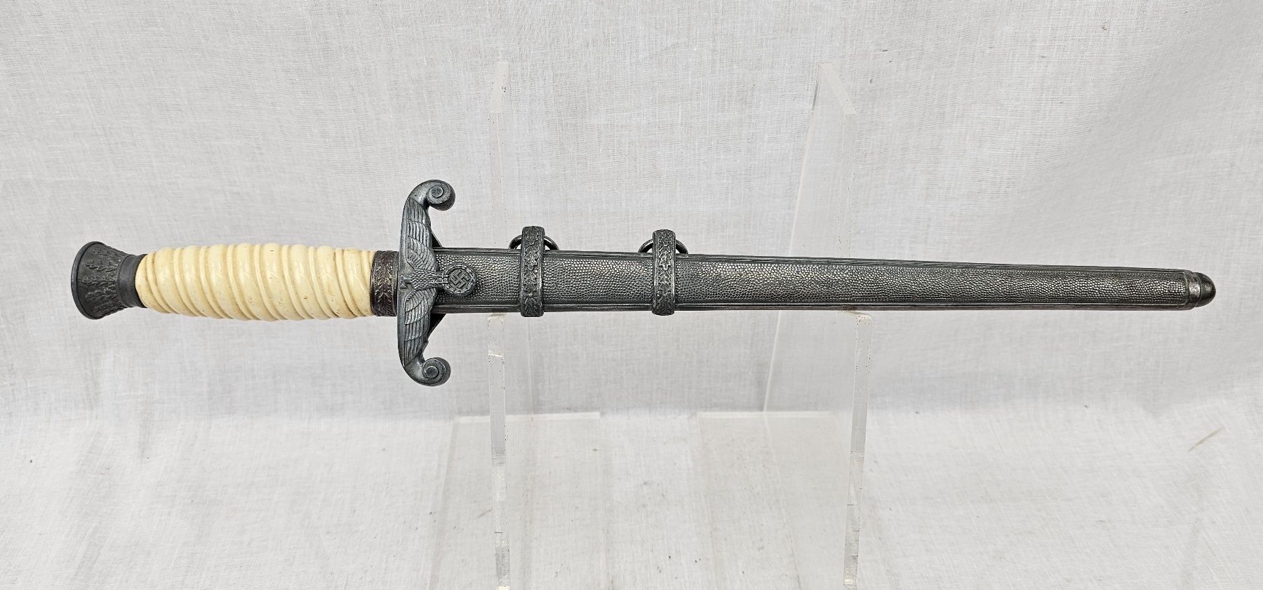 WW2 Nazi German Army Heer Dagger by ALCOSO Solingen - Image 2