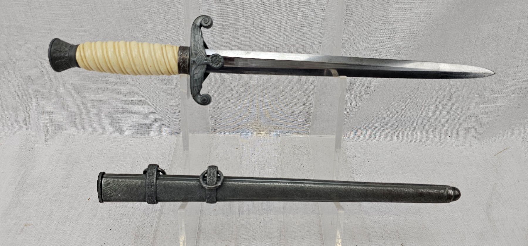 WW2 Nazi German Army Heer Dagger by ALCOSO Solingen - Image 11