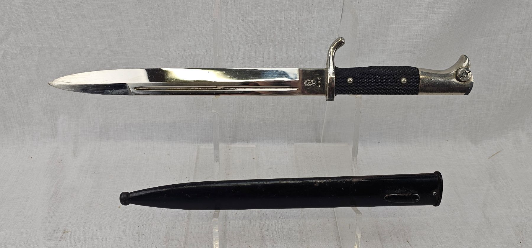 WW2 Nazi German K98 Rifle Parade Bayonet by KWC - Image 7