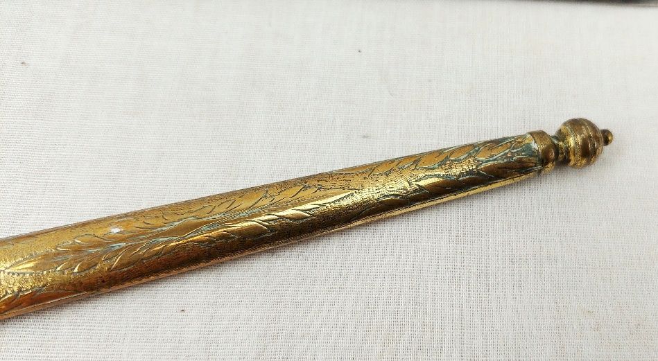 c1800 British Royal Navy Blue And Gilt Midshipmans Dirk - Image 3
