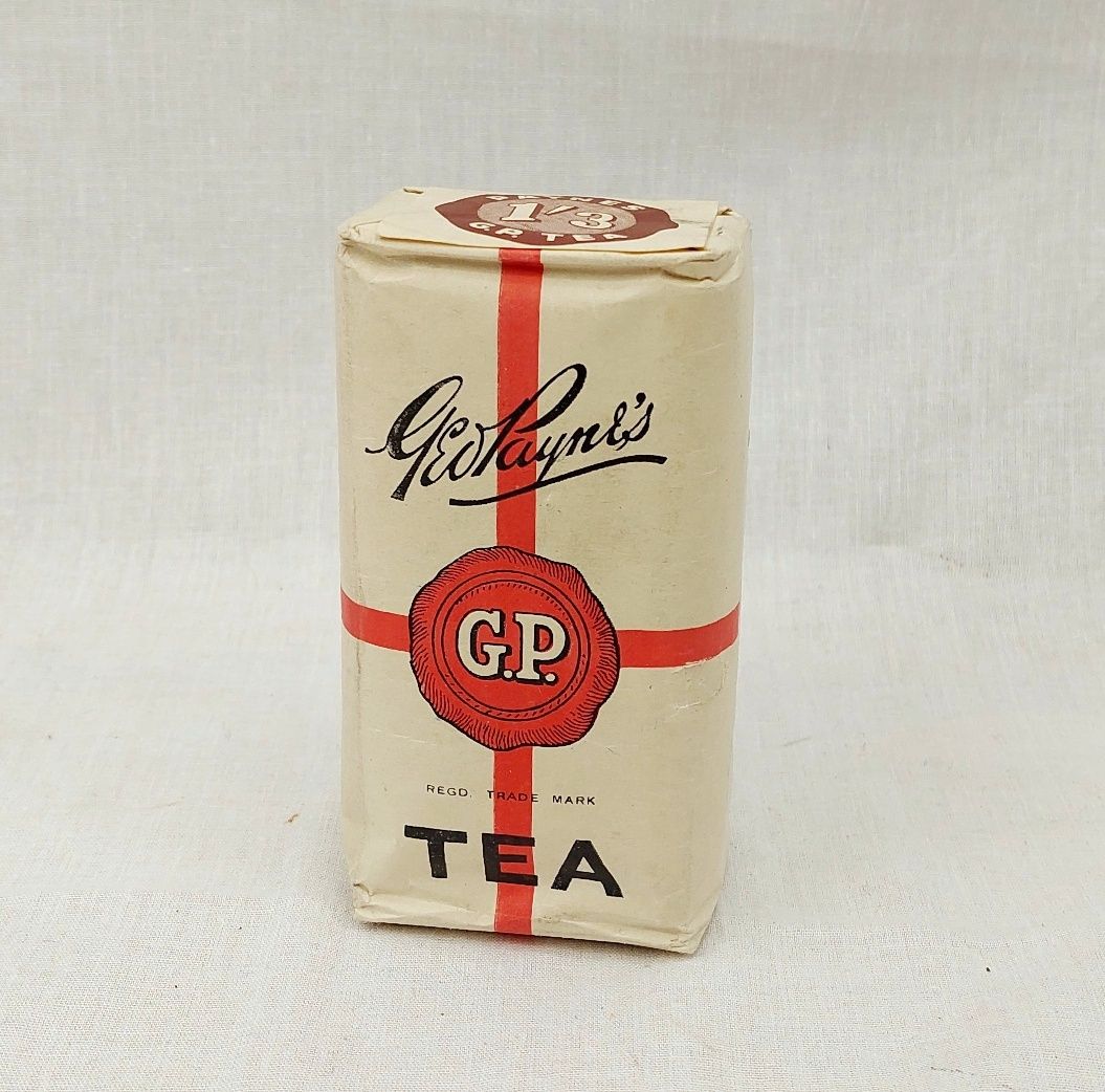 c1910 Full Unopened Packet Of G Paynes GP Tea