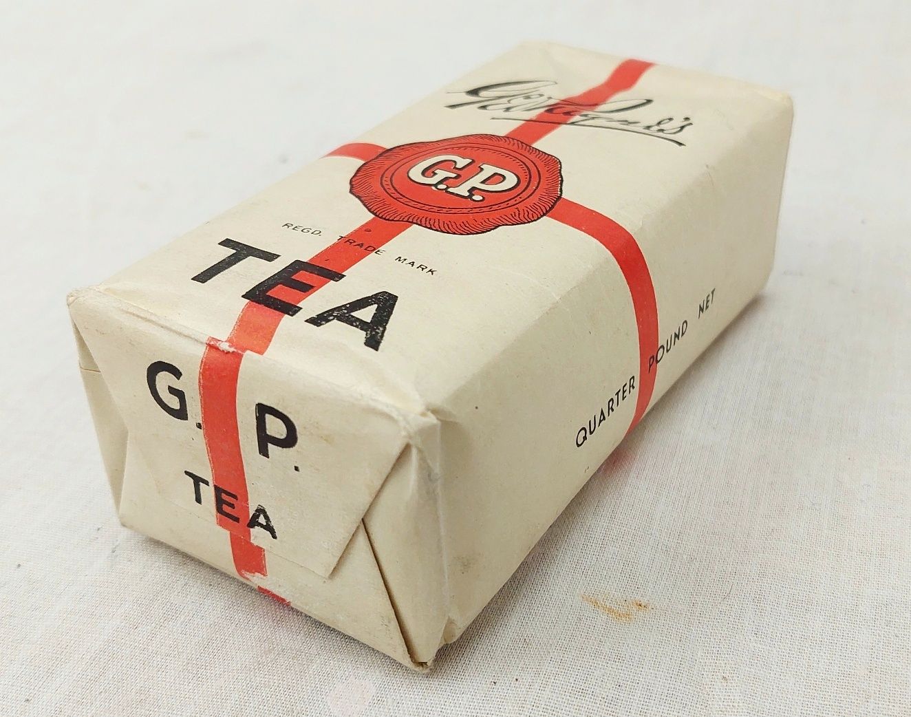 c1910 Full Unopened Packet Of G Paynes GP Tea - Image 3