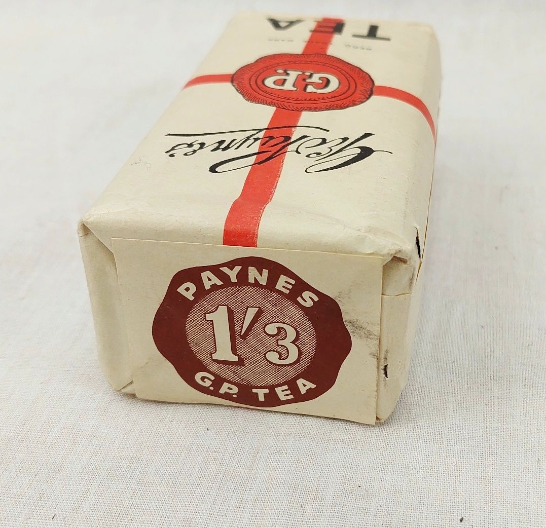 c1910 Full Unopened Packet Of G Paynes GP Tea - Image 2