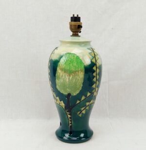 c1990 Moorcroft Banksia Pattern Lamp Base By Sally Tuffin