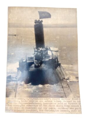 British, 1968, HM Submarine Churchill – Original Photograph