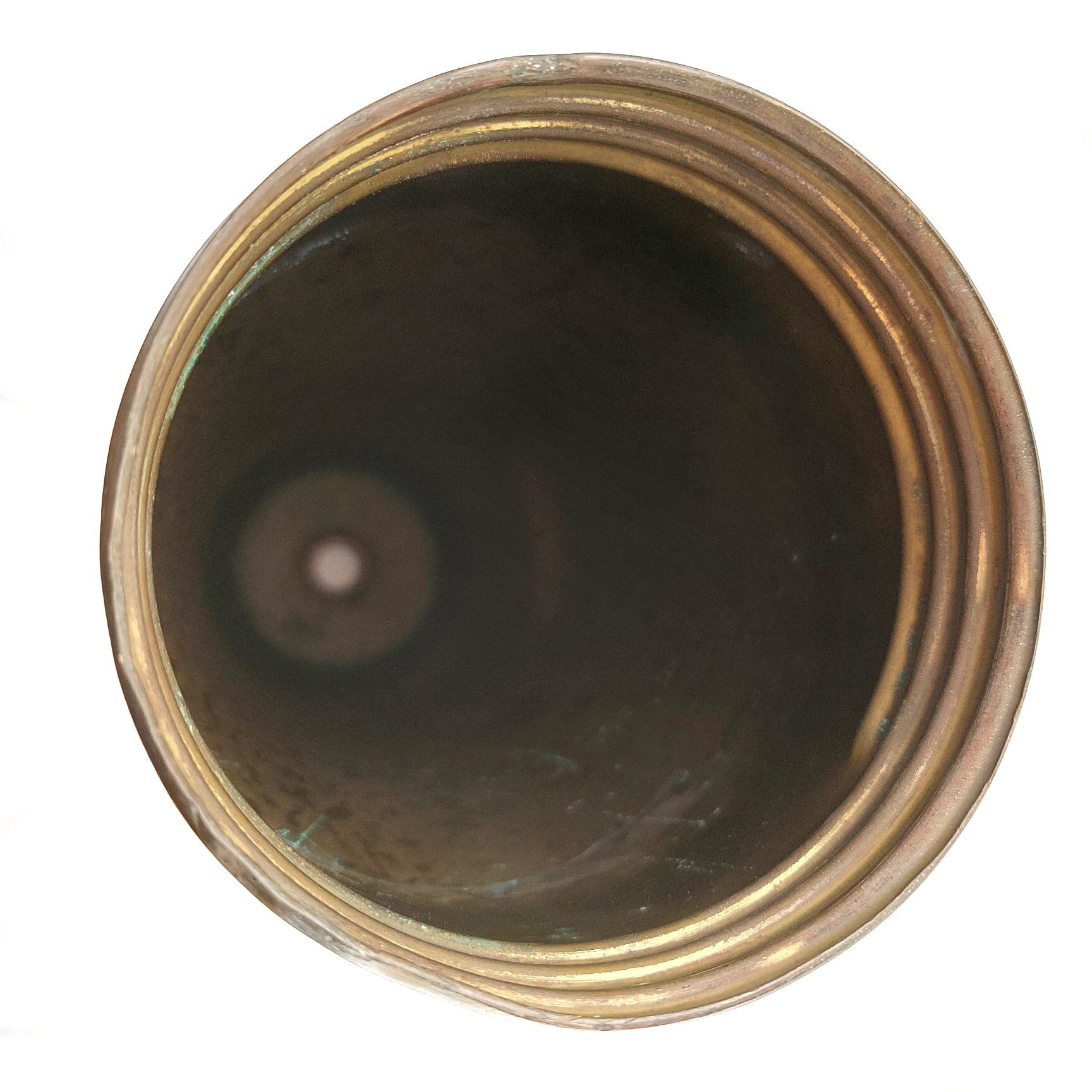 British, Naval 4.5in Brass Shell Case, Dated 1959, Made by ECC - E.Curran & Co - Image 12