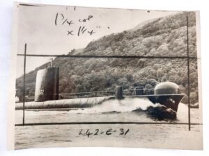 British, Post WW2, HM Submarine Rorqual (SO2) – Original Photograph