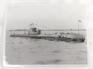 British, Post WW2, HM Submarine Seneschal – Original Photograph with Crown Copyright