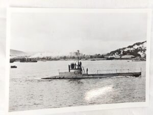 British, WW1, HM Submarine C34 – Original Photograph with MOD Copyright
