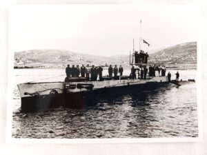 British, WW1, HM Submarine E14 – Original Photograph with Royal Navy Copyright