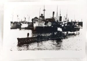 British, WW1, HM Submarine E18 – Original Photograph