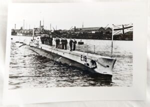 British, WW1, HM Submarine E19 – Original Photograph