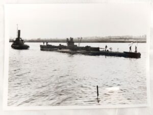 British, WW1, HM Submarine E25 – Original Photograph with Royal Navy Copyright