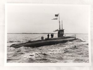 British, WW1, HM Submarine F2 – Original Photograph