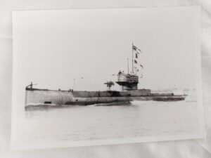 British, WW1, HM Submarine G13 – Original Photograph with Royal Navy Copyright